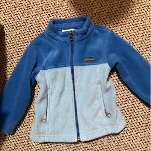 Columbia Vibrant Blue Fleece Top